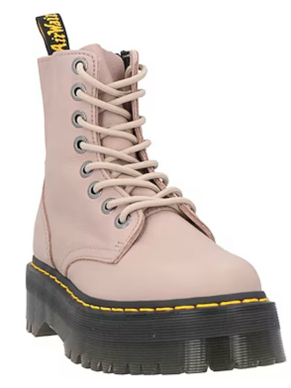 DR MARTENS DOC MARTENS Jadon III Boots Unisex L7/M6 Vintage Taupe Pisa NEW